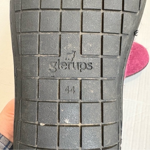 Glerups Shoe Natural Rubber Sole Honey Cranberry Wool Size Men’s 10.5 Women’s 13 - Picture 11 of 12